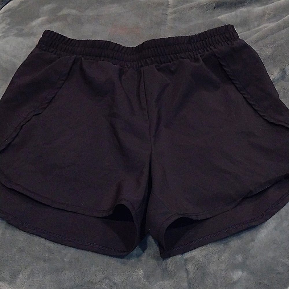 Black girls sport shorts